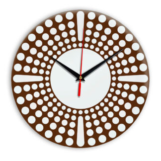 Настенные часы Ideal 958 коричневый