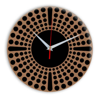 Настенные часы Ideal 958 коричневый светлый