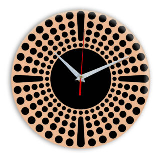 Настенные часы Ideal 958 оранжевый светлый