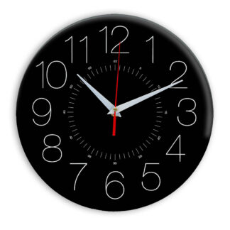 Настенные часы Ideal 959 черные