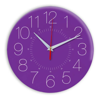 Настенные часы Ideal 959 фиолетовые