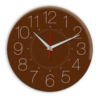 Настенные часы Ideal 959 коричневый