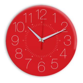 Настенные часы Ideal 959 красный