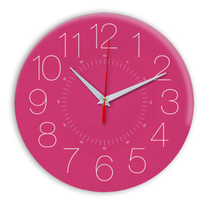 Настенные часы Ideal 959 розовые