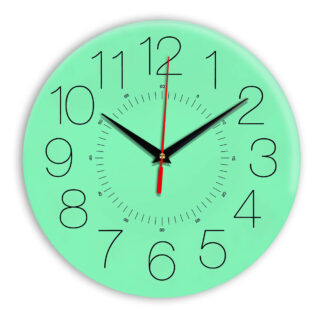Настенные часы Ideal 959 светлый зеленый