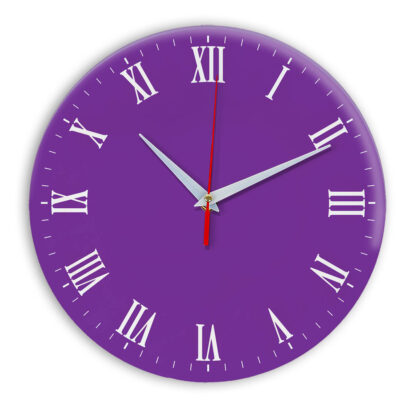 Настенные часы Ideal 960 фиолетовые