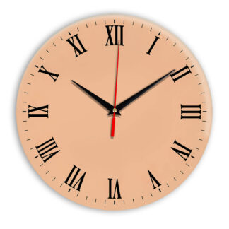 Настенные часы Ideal 960 оранжевый светлый