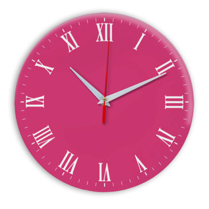 Настенные часы Ideal 960 розовые