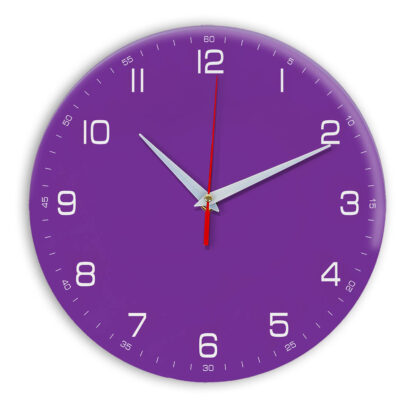 Настенные часы Ideal 961 фиолетовые