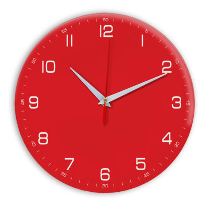 Настенные часы Ideal 961 красный