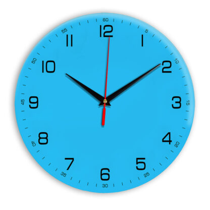 Настенные часы Ideal 961 синий светлый