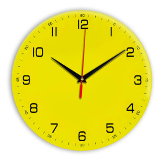 Настенные часы Ideal 961 желтые