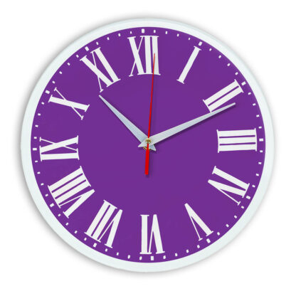 Настенные часы Ideal 964 фиолетовые