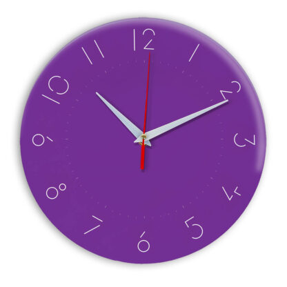 Настенные часы Ideal 994 фиолетовые