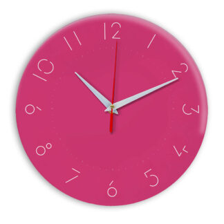 Настенные часы Ideal 994 розовые