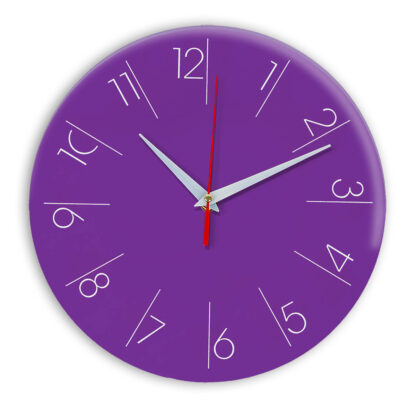 Настенные часы Ideal 995 фиолетовые