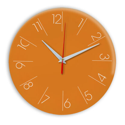Настенные часы Ideal 995 оранжевый