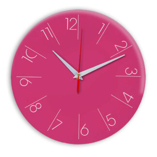 Настенные часы Ideal 995 розовые