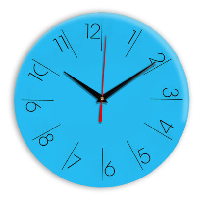 Настенные часы Ideal 995 синий светлый