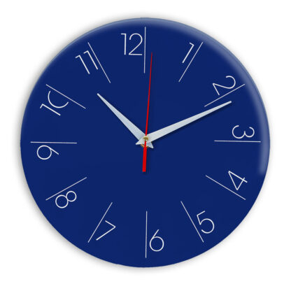 Настенные часы Ideal 995 синий темный