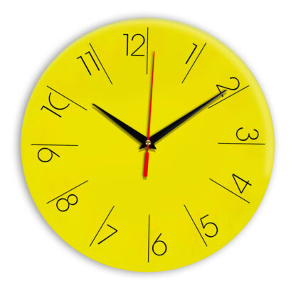 Настенные часы Ideal 995 желтые