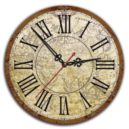 Часы настенные «Карта Санкт Петербурга»