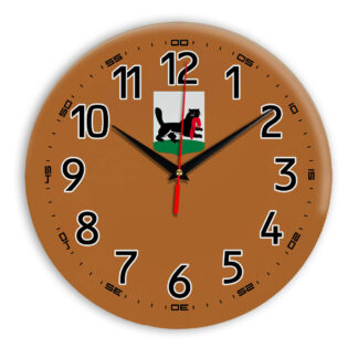 Часы с логотипом Иркутск 10