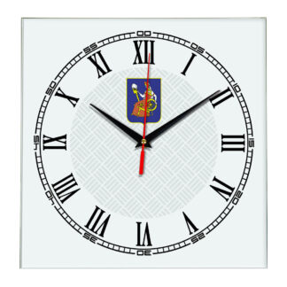 Сувенир настенные часы из стекла Иваново 17