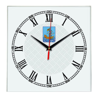 Сувенир настенные часы из стекла Кострома 17