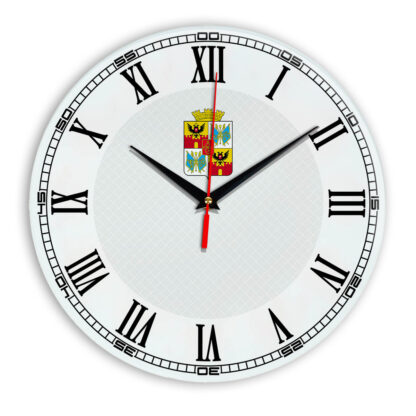 Стеклянные настенные часы с логотипом Краснодар 09