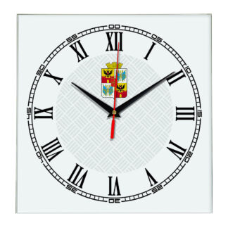 Сувенир настенные часы из стекла Краснодар 17