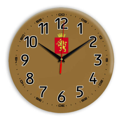 Интерьерные часы — герб Красноярск 11
