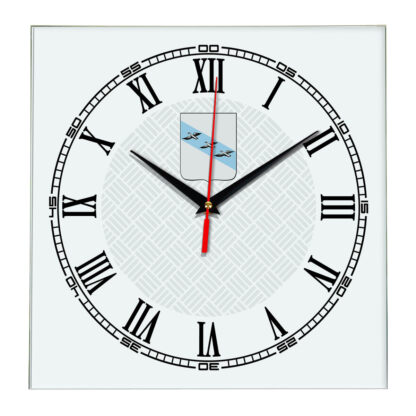 Сувенир настенные часы из стекла Курск 17