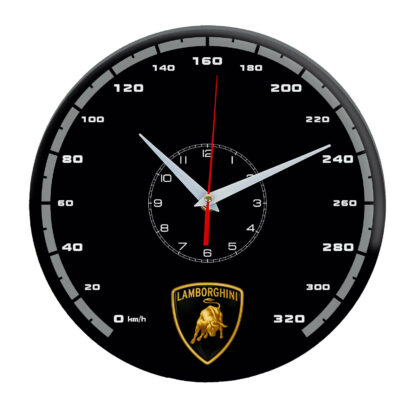 Настенные часы «lamborghini black»