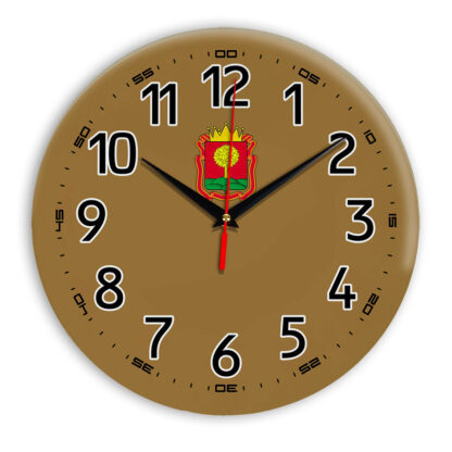 Интерьерные часы — герб Липецк 11