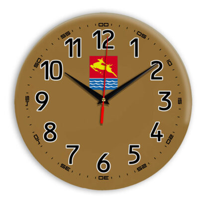 Интерьерные часы — герб Магадан 11