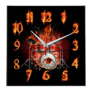Metallica настенные часы 10
