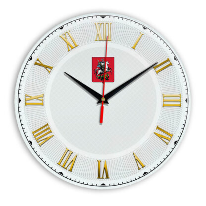 Часы на стену с римскими цифрами Настенные часы moscow-01