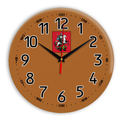 Часы с логотипом Москва 10