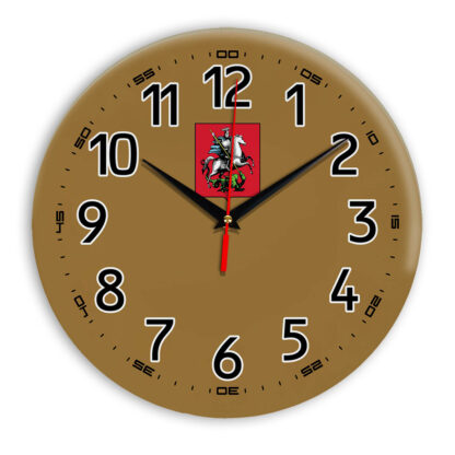Интерьерные часы — герб Москва 11