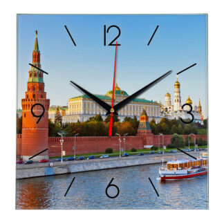 Часы на стену с рисками Москва 18-01