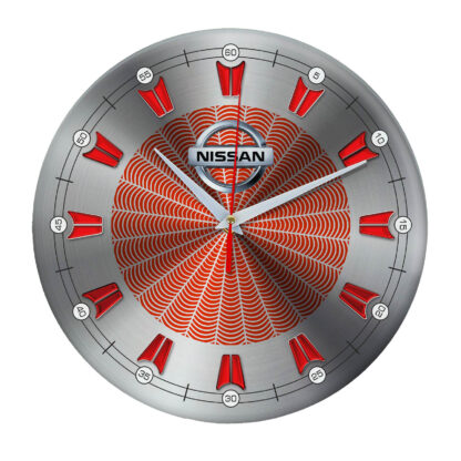 настенные часы с символом Nissan 09