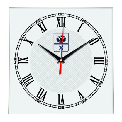 Сувенир настенные часы из стекла Оренбург 17