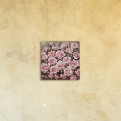 Картина на стекле «Чайная роза»