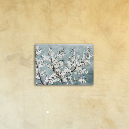 Картина на стекле «Цветущая вишня»