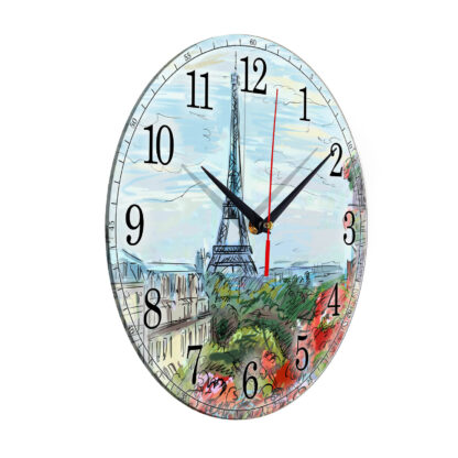 Часы настенные «Набросок Парижа»