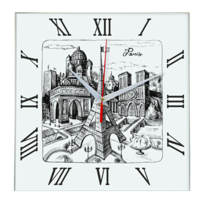Часы настенные «Париж и его достопримечательности»