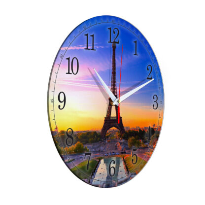Часы настенные «Закат в Париже»