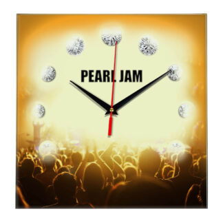 Pearl jam настенные часы 12