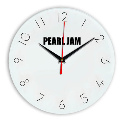 Pearl jam настенные часы 5